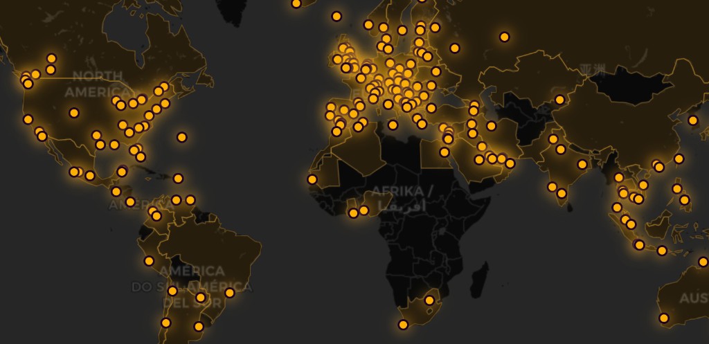 The War Room global network